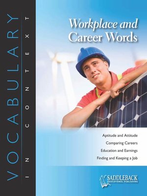 cover image of Workplace and Career Words-Business Communication